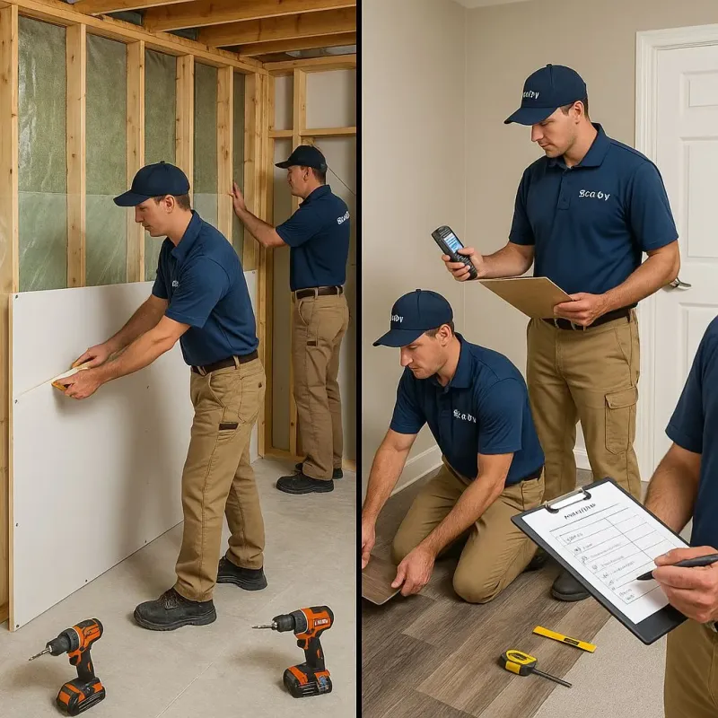Repairs and Reconstruction process in Greenville, MI